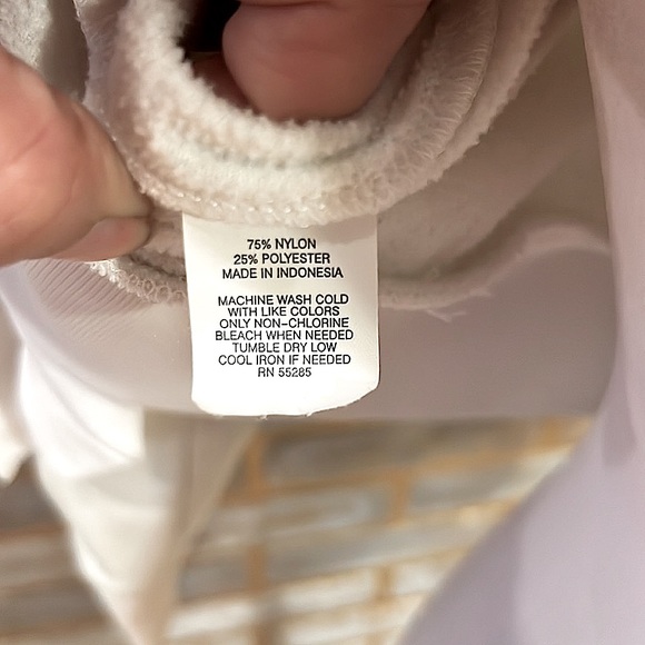 Express White Track Jacket with Silver Trim Detail, Women’s Size Medium. ✨Rare✨ - Picture 7 of 7